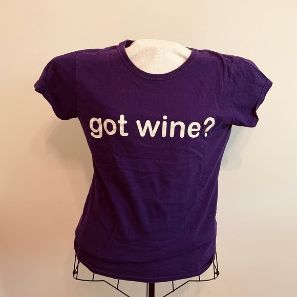Got Wine? Purple T-Shirt - Picture 1 of 2